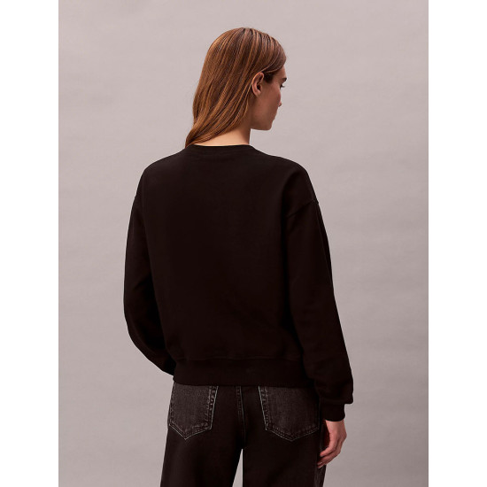Calvin Klein Γυναικείο φούτερ Relaxed Monogram Sweatshirt
